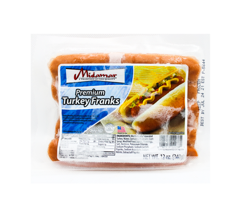 Turkey Franks 12 Oz