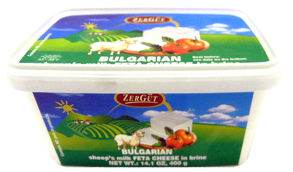 Bulgarian Feta Cheese 14.1 Oz Zergut