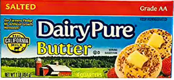 Butter Dairy Pure Salted 454g