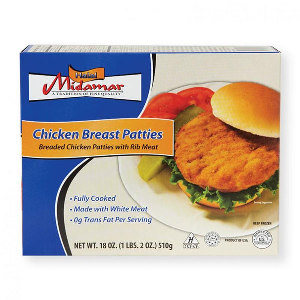 Chicken Breast Patties 18 Oz