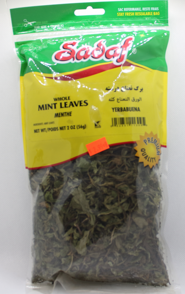 Dry Mint Leaves 3.5 Oz