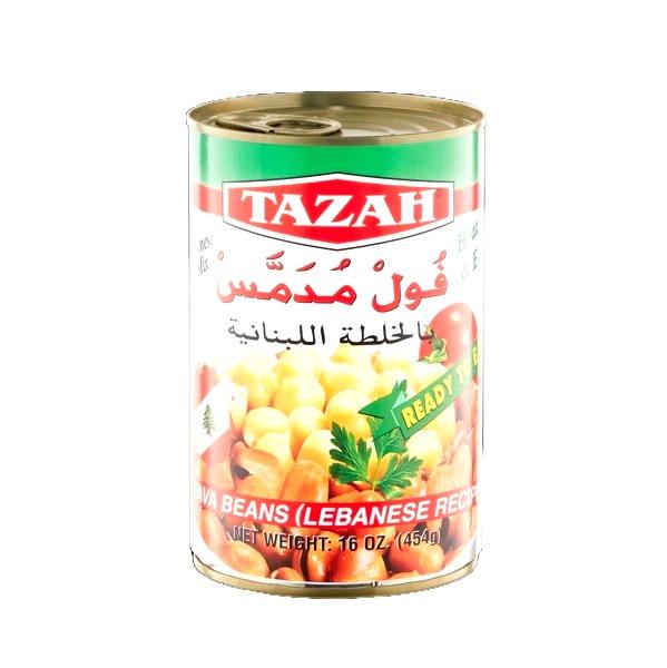 Fava Beans (Lebanese Recipe) 16 Oz Tazah