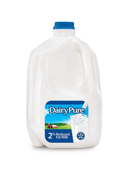 Dairy Pure Milk 2% Reduced 1 Gallon