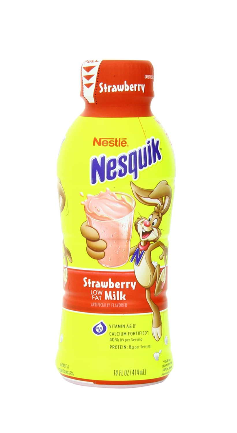 Nesquik Strawberry Milk 14 Oz